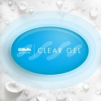 Gillette Clinical Protection Cool Wave Clear Gel Anti-Perspirant/Deodorant, 45 g