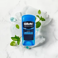 Gillette Clinical Protection Cool Wave Clear Gel Anti-Perspirant/Deodorant, 45 g
