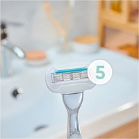 Gillette Venus Extra Smooth Sensitive Women's Razor Blade Refills, 6 Refills