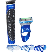 Gillette All Purpose Styler: Beard Trimmer, Fusion Razor & Edger for Men