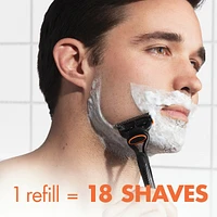 Fusion5 Men's Razor Blade Refills, 12 Count