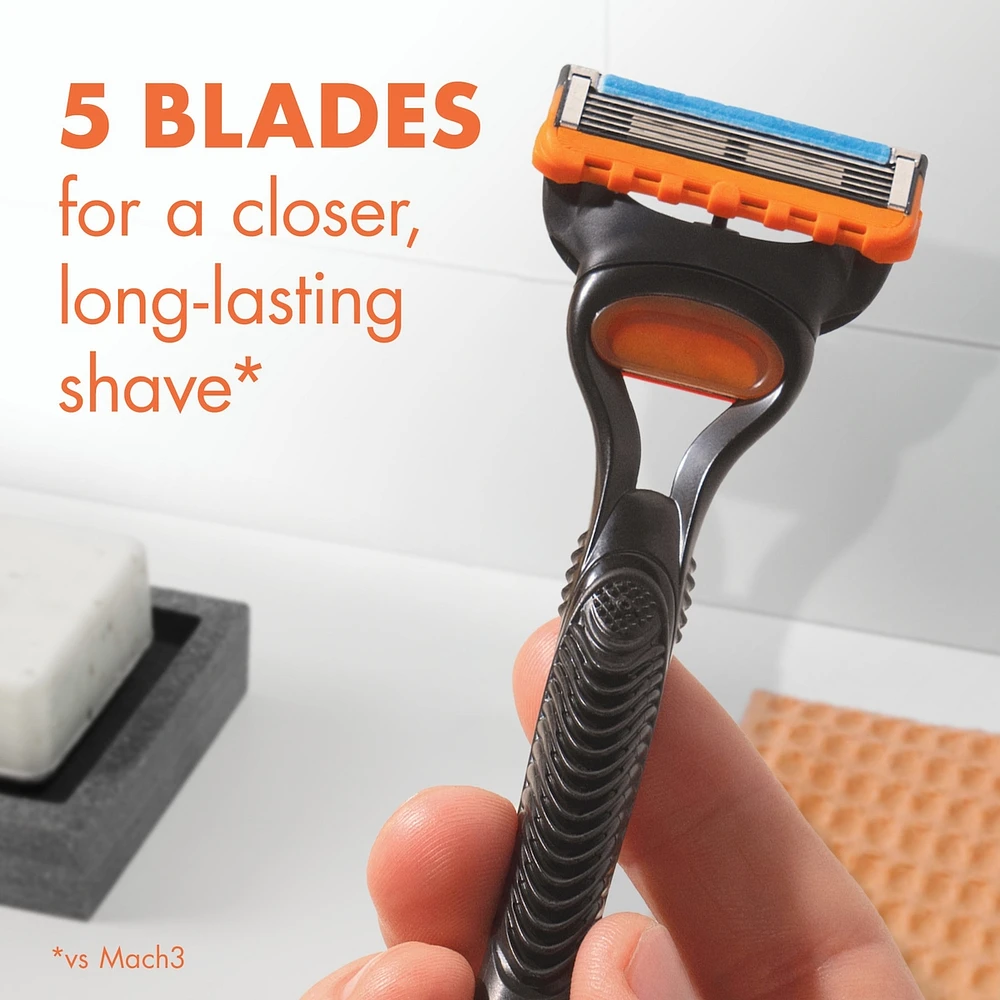 Fusion5 Men's Razor Blade Refills, 12 Count