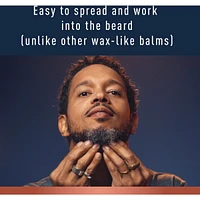 King C. Beard Softener, beard balm with argan oil for beard softening and deep conditioning