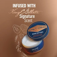 King C. Beard Softener, beard balm with argan oil for beard softening and deep conditioning