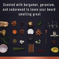 King C. Beard Softener, beard balm with argan oil for beard softening and deep conditioning