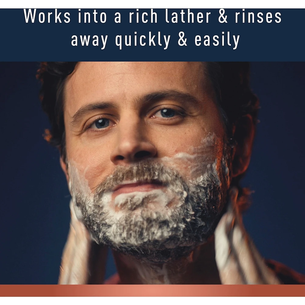 King C. Gillette 3in1 Beard, Face & Hair Wash with King C. Gillette Signature Scent, 11.8oz