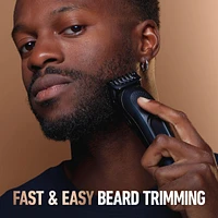 Tondeuse à barbe King C. Gillette avec cadran de précision avec 40 ajustements de longueur de barbe adaptés à tous les styles de barbe