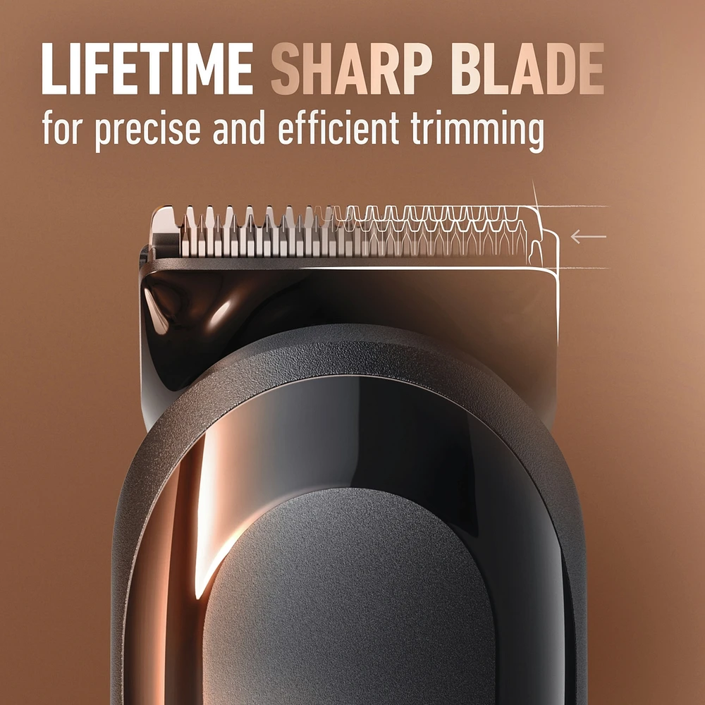 Tondeuse à barbe King C. Gillette avec cadran de précision avec 40 ajustements de longueur de barbe adaptés à tous les styles de barbe