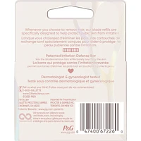 for Pubic Hair and Skin, Women's Razor Blades, 4 Refills