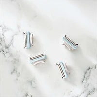 for Pubic Hair and Skin, Women's Razor Blades, 4 Refills