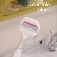 Gillette Venus Comfortglide plus Olay Sugarberry Women's Razor Handle + 2 Blade Refills