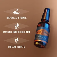 King C. Beard Thickener infused with caffeine, and King C. Signature Scent,