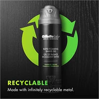 Rapid Foaming Shave Gel for Men, 7 OZ