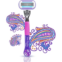 Gillette Venus Vera Bradley Deluxe Smooth Swirl Women’s Razor Handle + 6 Cartridges