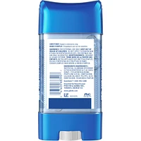 Antisudorifique et désodorisant gel transparent Gillette pour hommes, parfum Ambre fraîche
