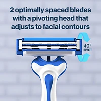 Gillette SkinGuard Disposable Razors for Men, 4 Count