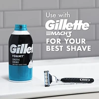 Gillette Foamy Sensitive Shave Foam For Men, Sensitive Skin, 14.9oz
