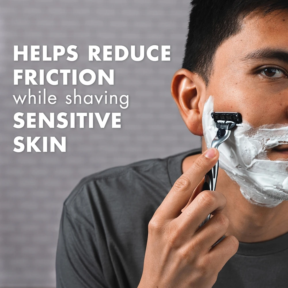 Gillette Foamy Sensitive Shave Foam For Men, Sensitive Skin, 14.9oz