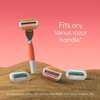 Venus Miami Sunset Comfortglide, Women's Razor Refills, 6 ct