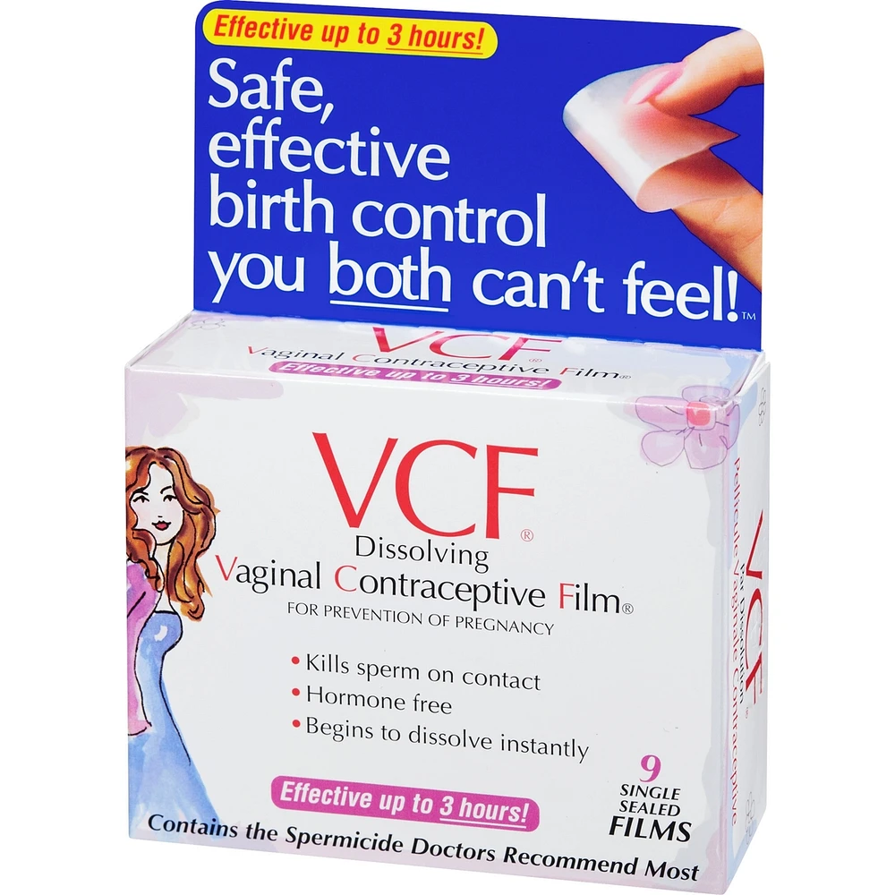 VCF Vaginal Contraceptive Film