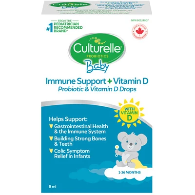 Baby Probiotic + Vitamin D Drops