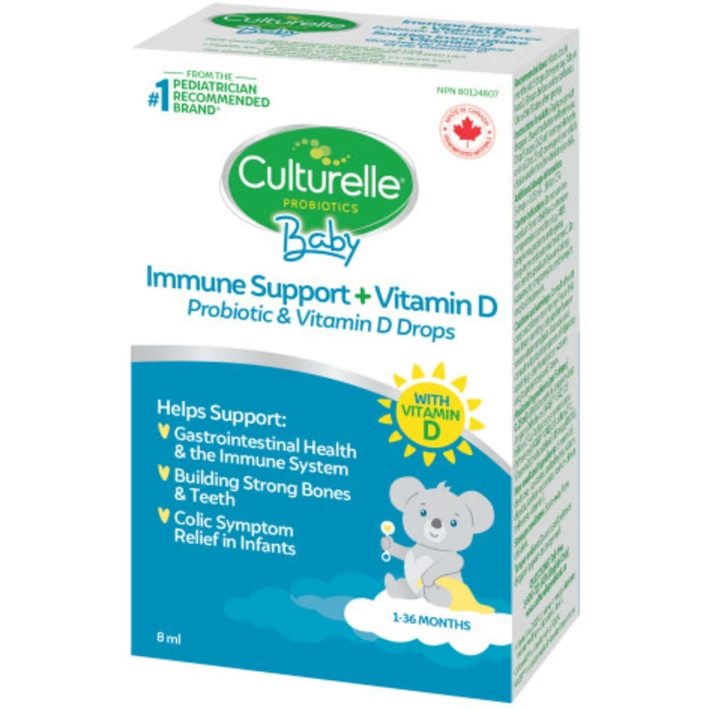 Baby Probiotic + Vitamin D Drops