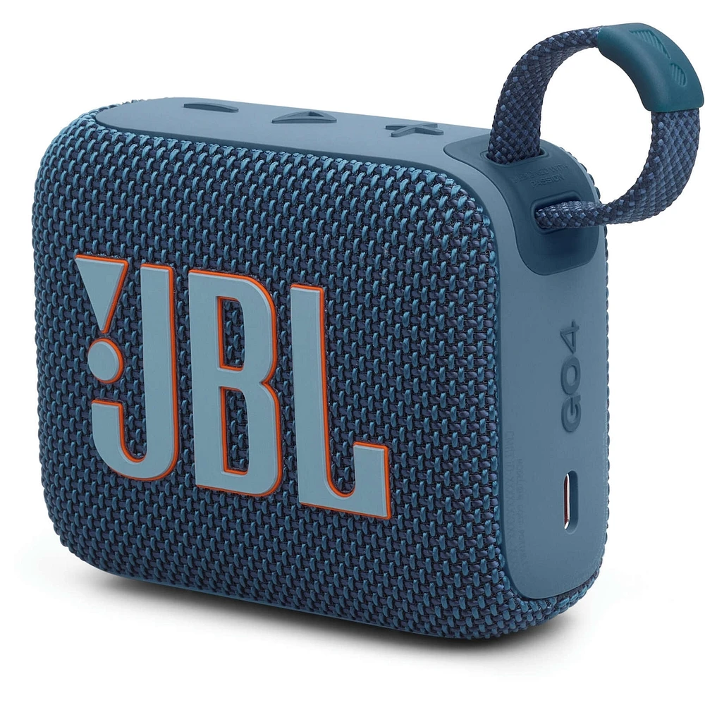 JBL Go 4 Ultra-Portable Bluetooth Speaker - Blue