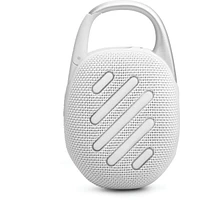 JBL Clip 5 Ultra-Portable Waterproof Speaker - White