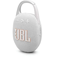 JBL Clip 5 Ultra-Portable Waterproof Speaker - White