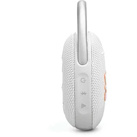 JBL Clip 5 Ultra-Portable Waterproof Speaker - White