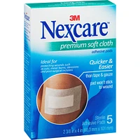 Nexcare™ Premium Soft Cloth Adhesive Pads, H3564-CA