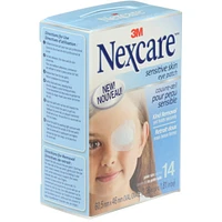 Nexcare™ Gentle Removal Eye Patch KRJ-14-CA, Small, 14/Pack