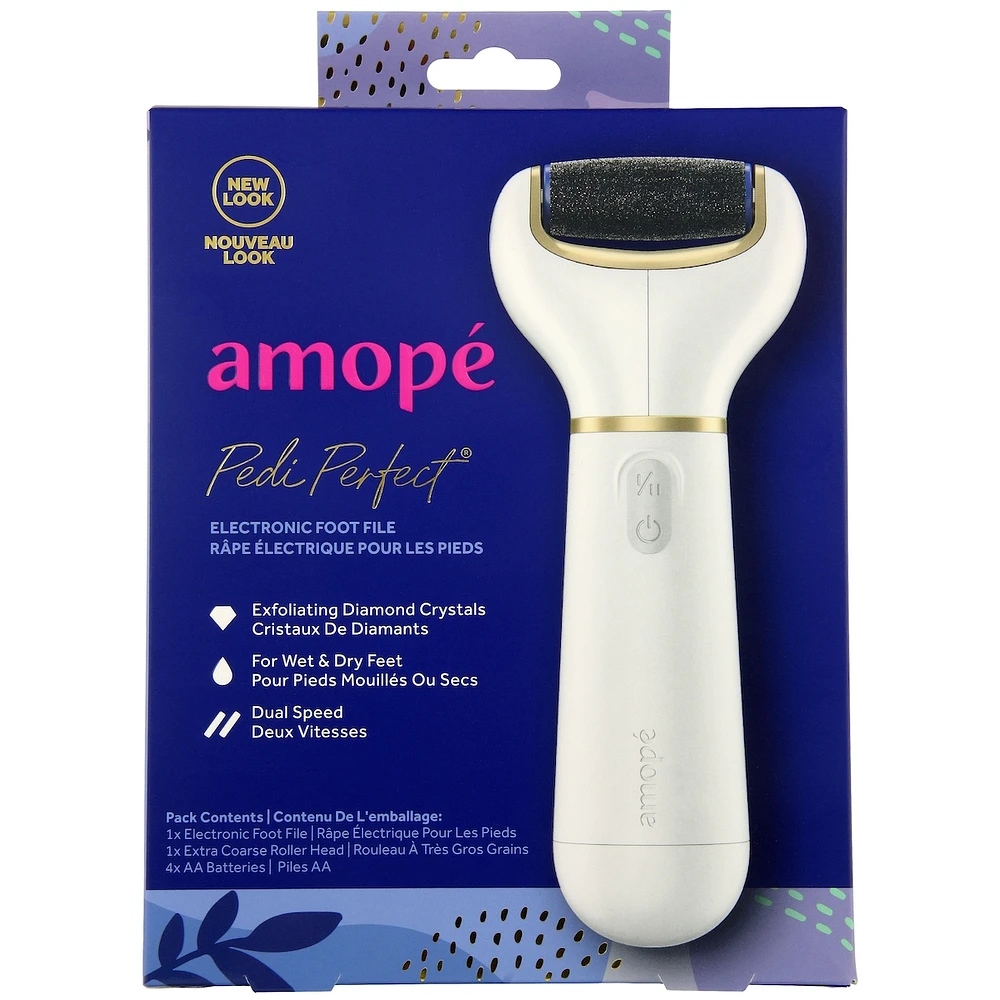 Amope® Pedi Perfect™ Advanced Electronic Foot File