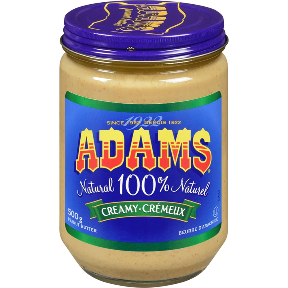 100% Natural Creamy Peanut Butter