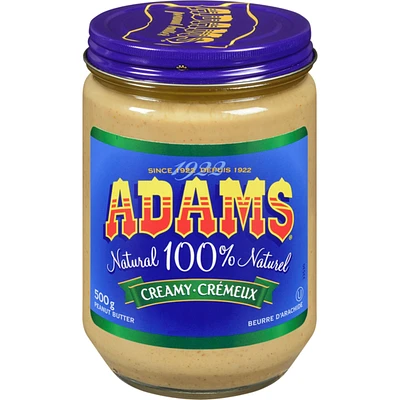 100% Natural Creamy Peanut Butter