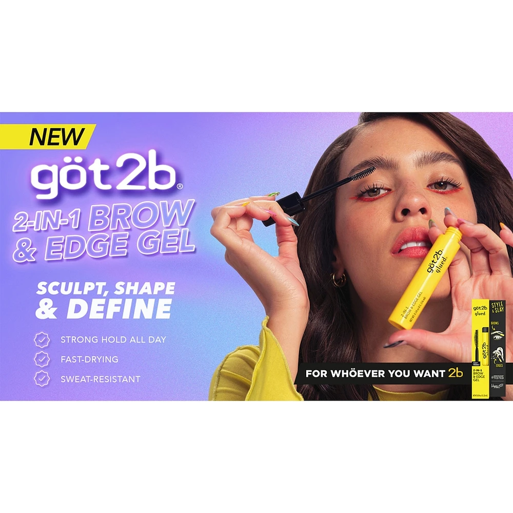 Got2b Glued 2in1 Brows & Edges Gel