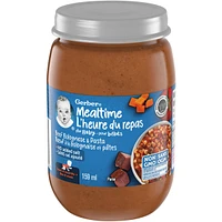 Mealtime Purée Beef Bolognese And Pasta Jar