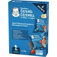 Baby Cereal Wheat Banana Strawberry Sachet