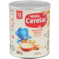 Honey & Wheat With Milk Baby Cereal, 400gx6