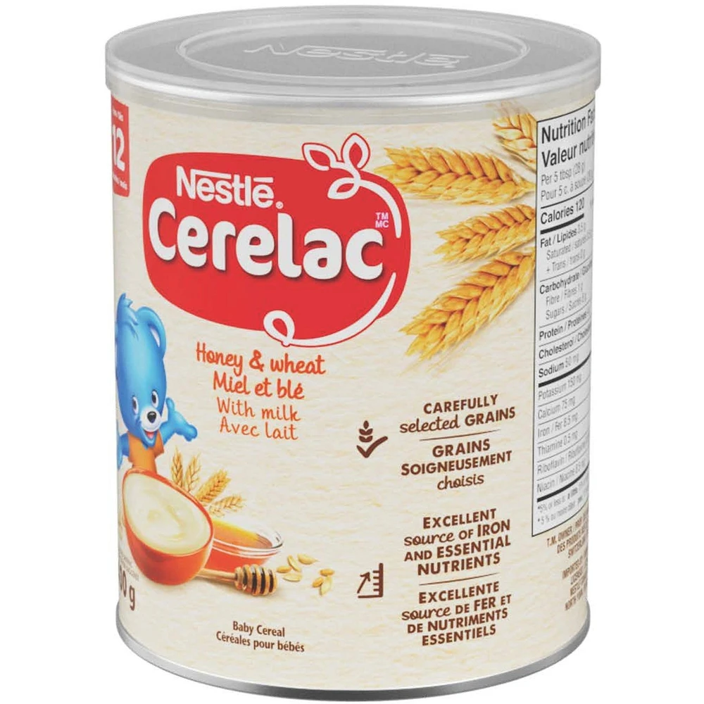 Honey & Wheat With Milk Baby Cereal, 400gx6