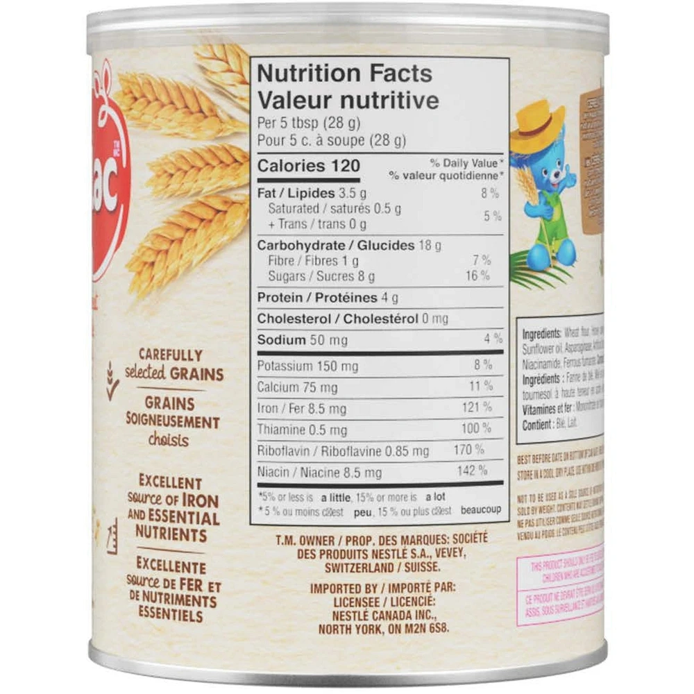 Honey & Wheat With Milk Baby Cereal, 400gx6