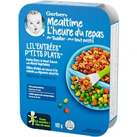 LIL' ENTRÉES Pasta Stars In Meat Sauce With Mixed Vegetables