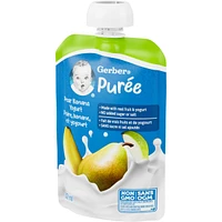 Pear Banana Yogurt Purée Pouch