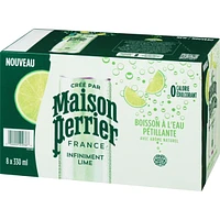 Forever Lime, Sparkling Water Beverage, Natural Lime Flavour, No Calories, No Sweeteners, No Sodium