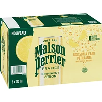 Infiniment Citron, boisson Ã  lâ€™eau pÃ©tillante