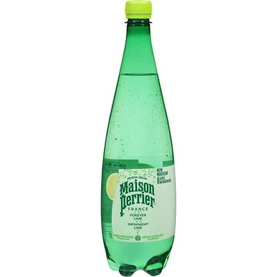 Infiniment Lime, boisson à l’eau pétillante, arôme naturel de lime, sans calorie, sans édulcorant, sans sodium, recueillie et embouteillée en France