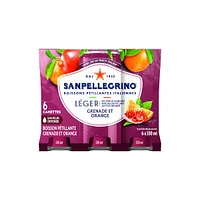 Light Pomegranate & Orange, Sparkling Fruit Beverage