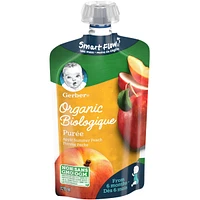 Organic Purée Apple Summer Peach Baby Food