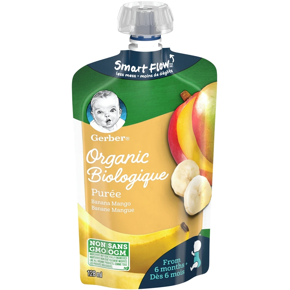 Organic Purée Banana Mango Baby Food