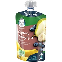 Organic Purée Pear Banana Blueberry Baby Food